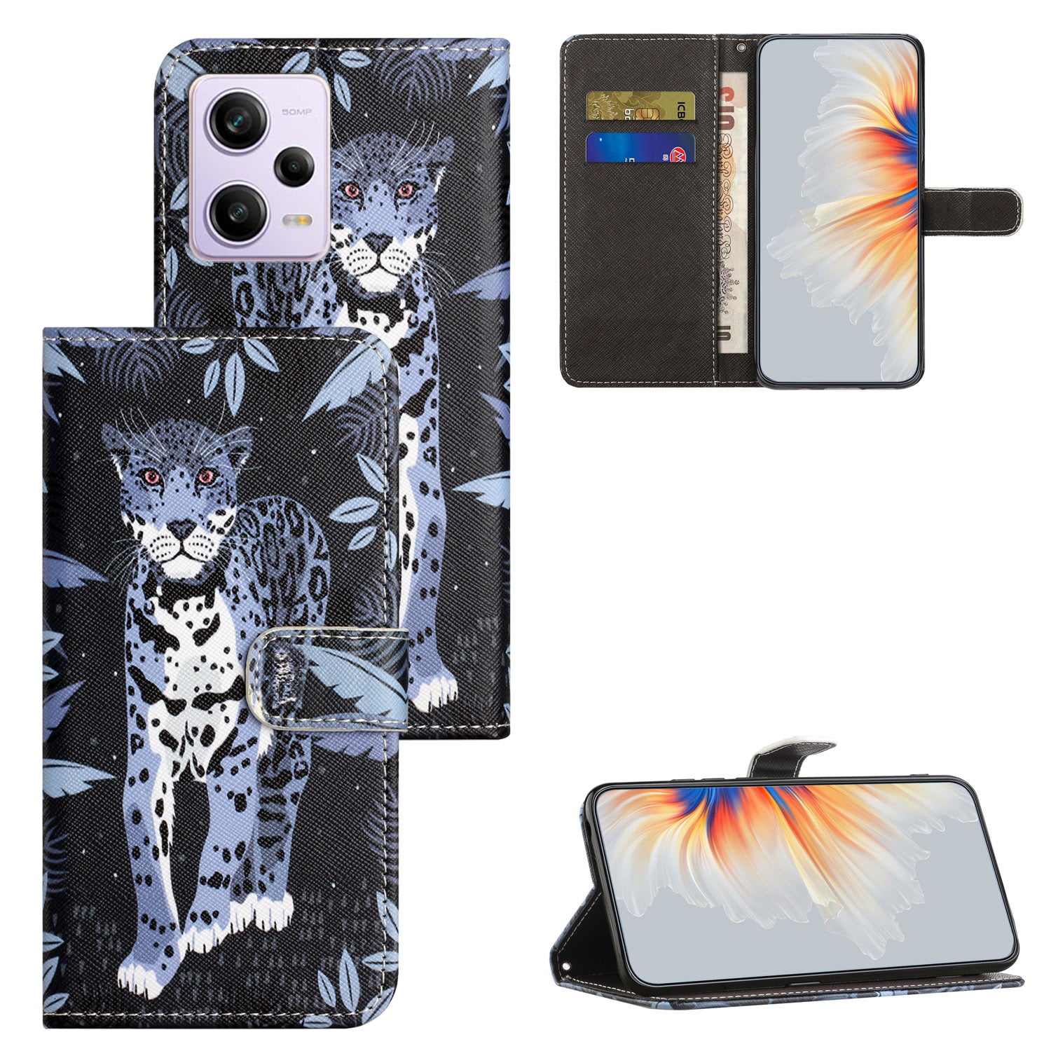 PU Leather Flip Phone Case for Xiaomi Redmi Note 12 Pro 5G Note 12 Pro Speed 5G Poco X5 Pro 5G 3D Pattern Printing Design Wallet Stand Cover with Strap PU Leather Flip Phone Case for Xiaomi Redmi Note 12 Pro 5G Note 12 Pro Speed 5G Poco X5 Pro 5G 3D Pattern Printing Design Wallet Stand Cover with Strap